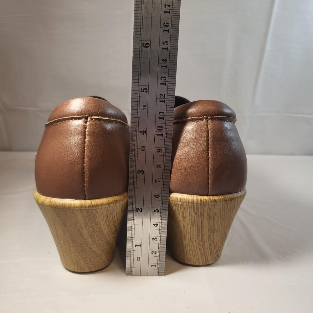 Alegria Holli Leather Clog Size 38 EU Hazelnut - Picture 5 of 8